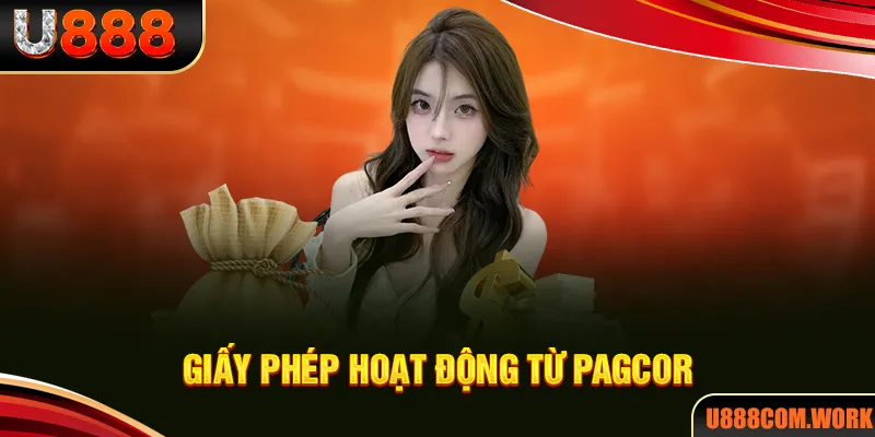 Giấy phép nhà cái nhận được từ tổ chức Pagcor 